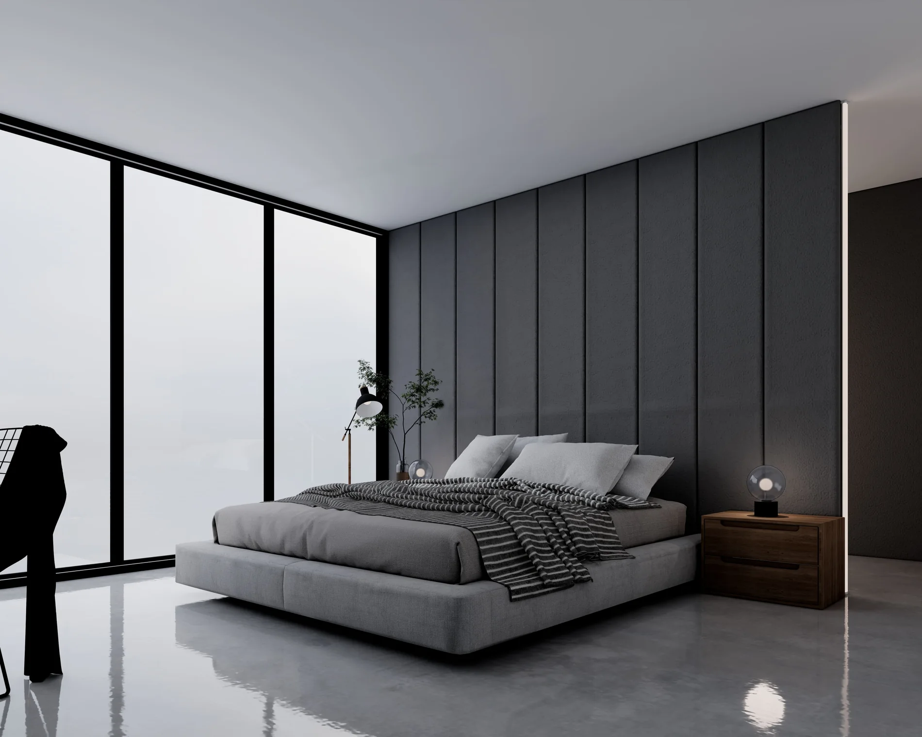 Modern Minimalist Bedroom