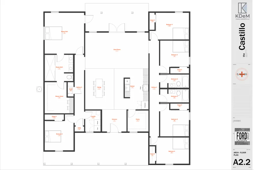 A2.2 Architectural Floor Plan