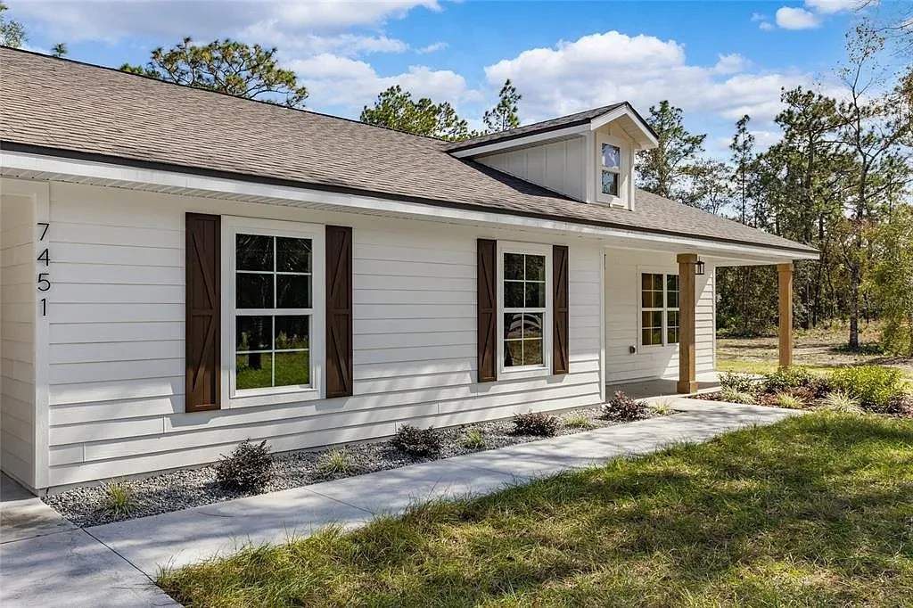 Completed Home · Front Angle