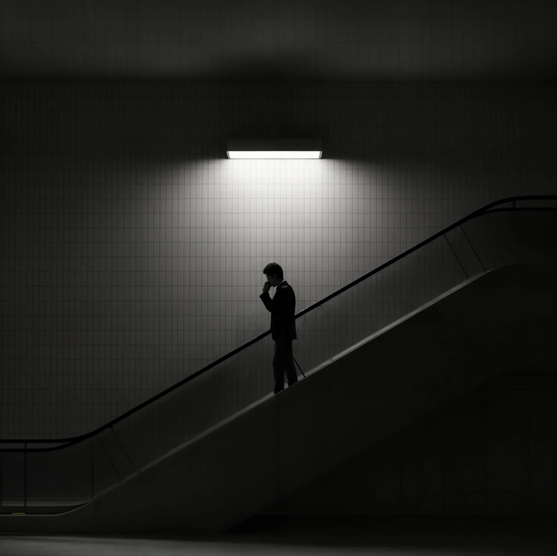 The Subway — Grayscale study 02