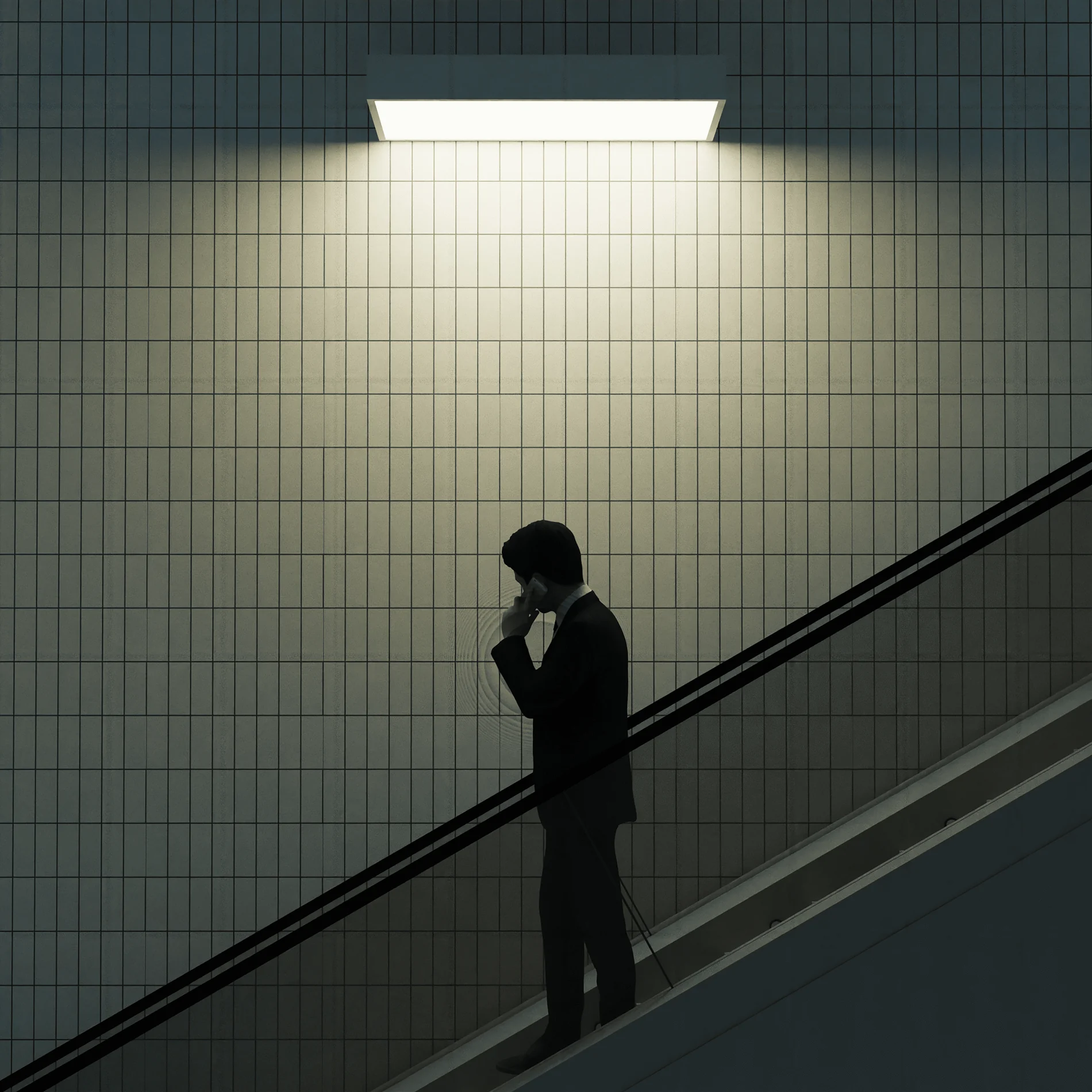 The Subway — Yellow / blue lighting study 01